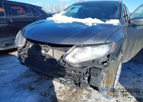 2017 Nissan Rogue Sv z USA, uszkodzony, nr VIN KNMAT2MT9HP533396